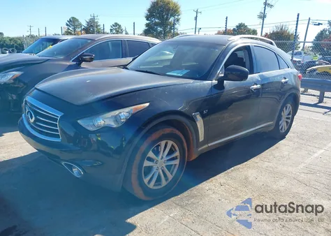 2015 Infiniti Qx70 z USA, uszkodzony, nr VIN JN8CS1MWXFM483319